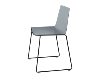 CUBA 622 - Stackable sled base polypropylene chair by Et al. - view 2